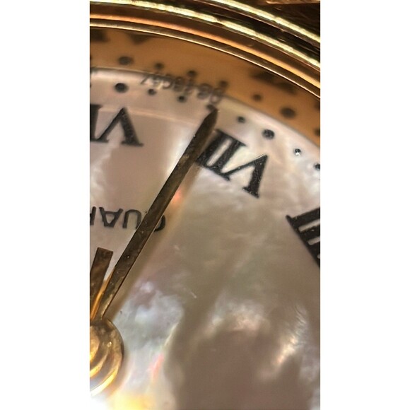 Dumont Saab Watch Gold Stainless Steel  Water Resist Beige Quartz DR 28057 - Picture 12 of 16